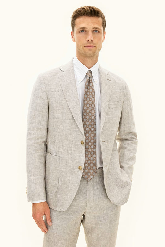 Ferry Patch Soft Blazer - Almond Beige