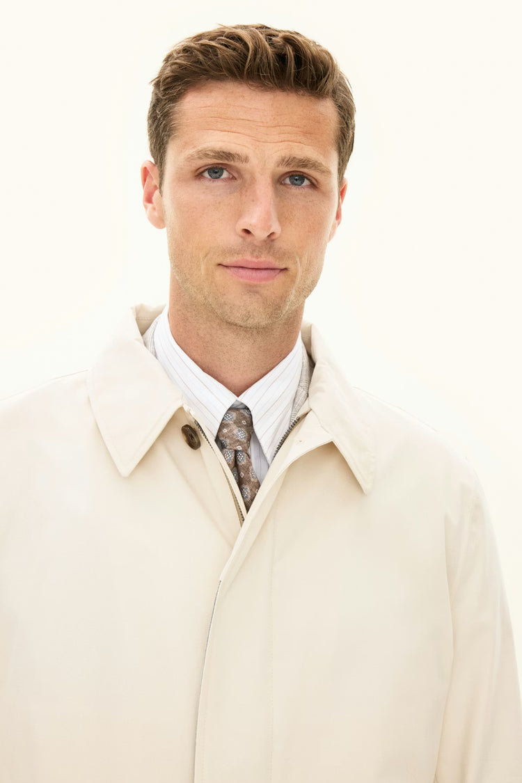 Car Coat - 919 Vintage White