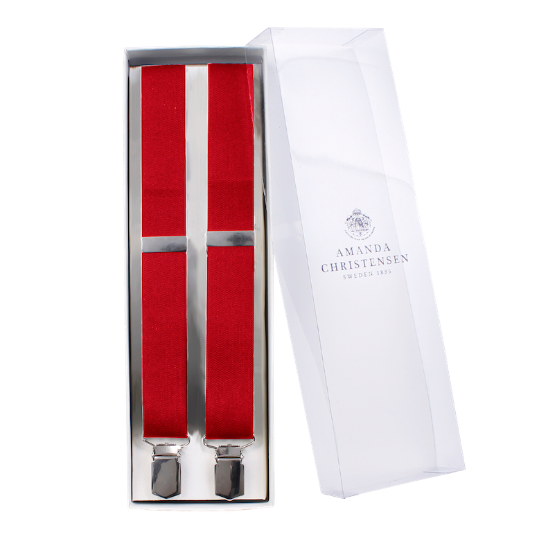 Braces Plain - 300 Red – bild 1