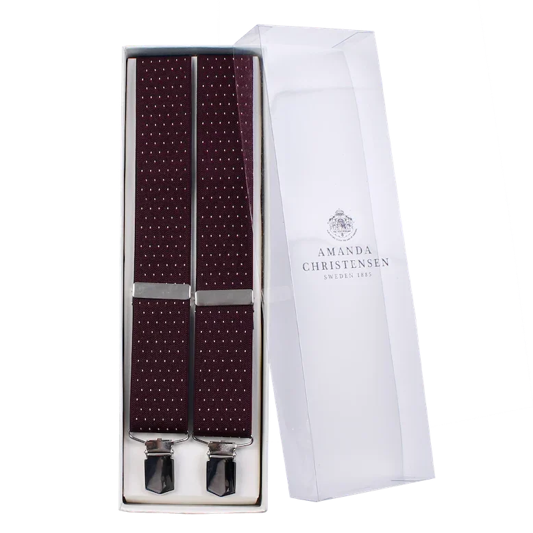 Braces Micro dot - 314 Bordeaux – bild 2