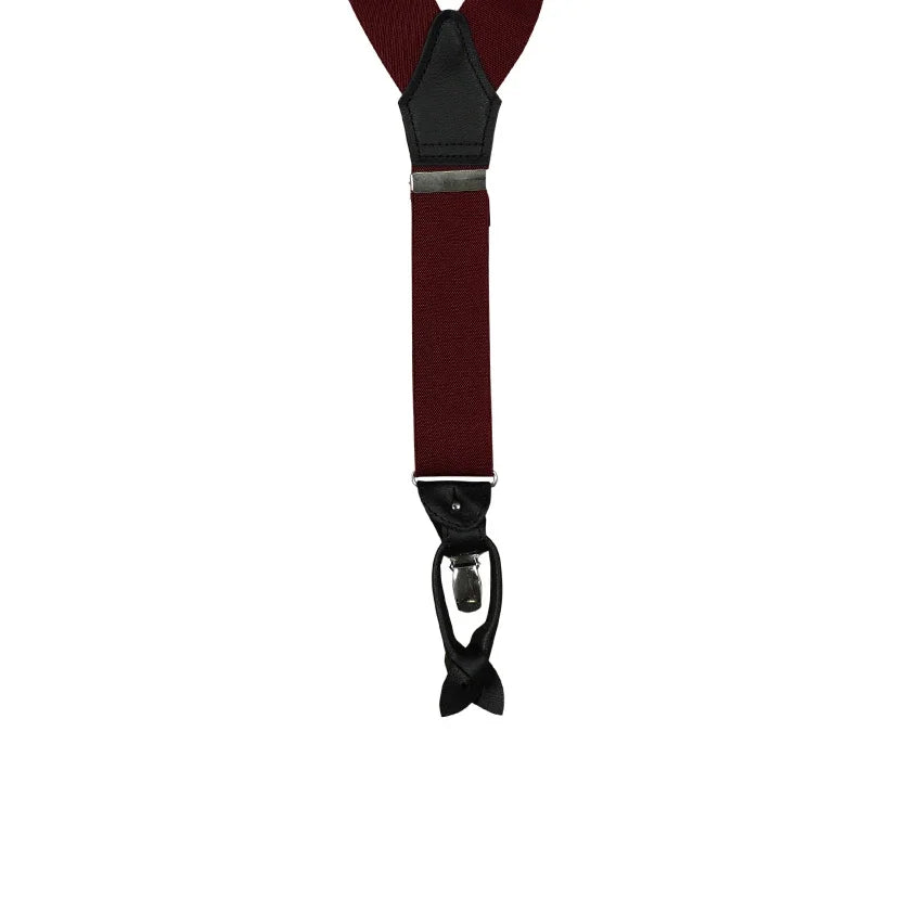 Braces Plain - 312 Wine red – bild 1