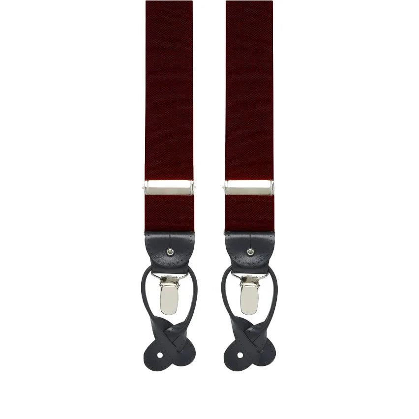 Braces Plain - 312 Wine red – bild 2