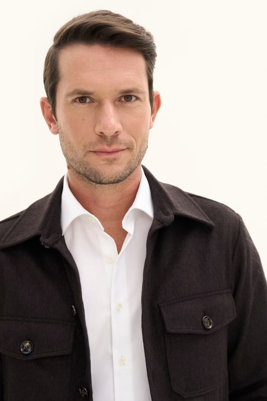 Maverick Overshirt - Dark Brown