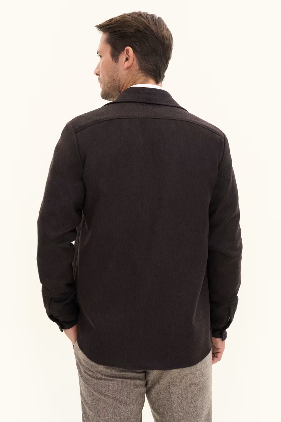 Maverick Overshirt - Dark Brown