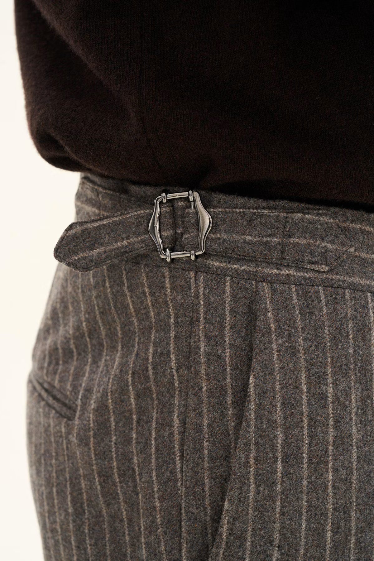Dandy Side Adjuster Trousers - 590 Hazelnut Brown