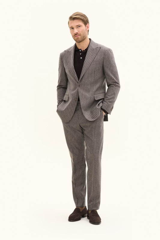 Dandy Side Adjuster Trousers - Hazelnut Brown