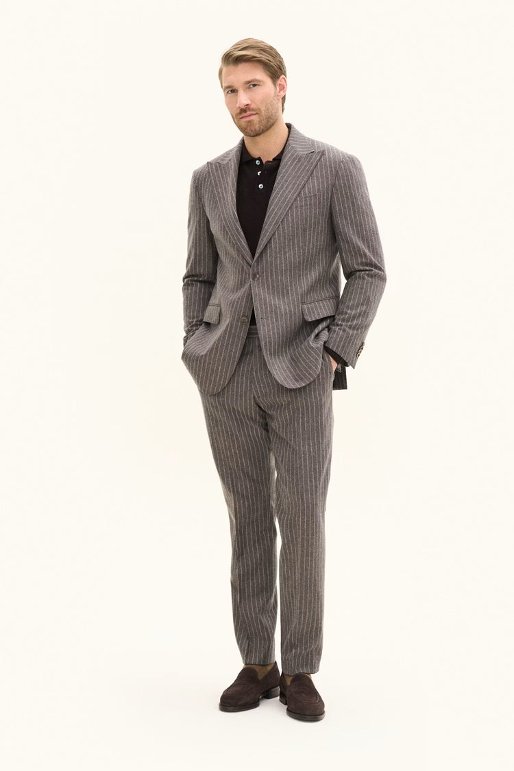 Dandy Side Adjuster Trousers - Hazelnut Brown