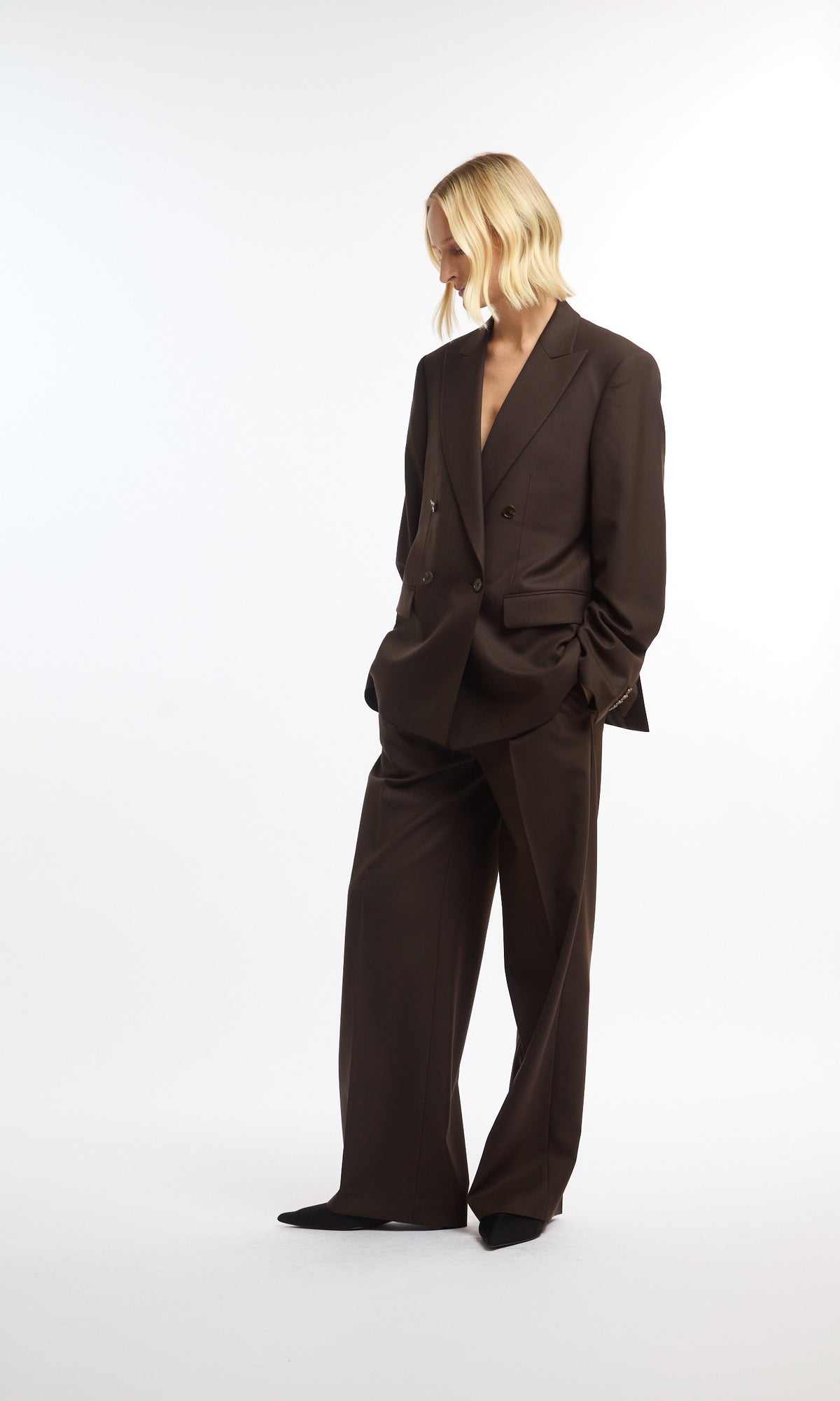 Ambre Blazer - Dark Brown – bild 5
