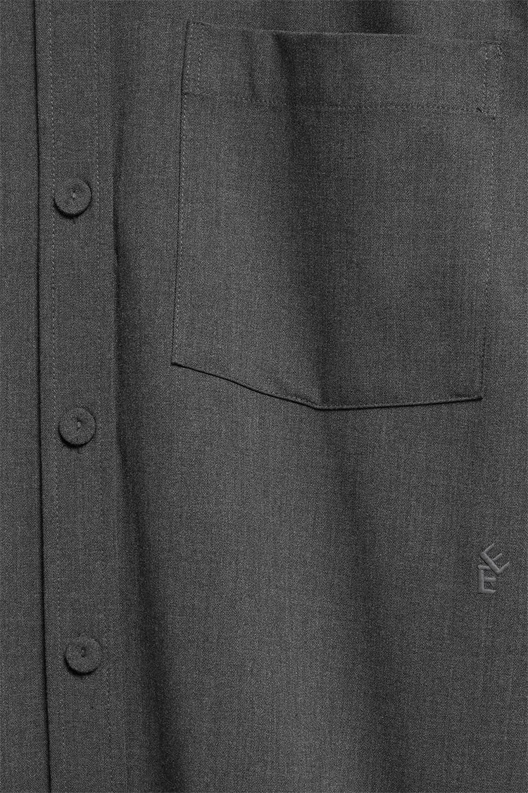 Ambel Women´s blouse - Mid Grey Melange
