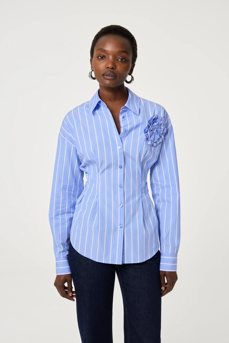 Irina Blouse - French Blue