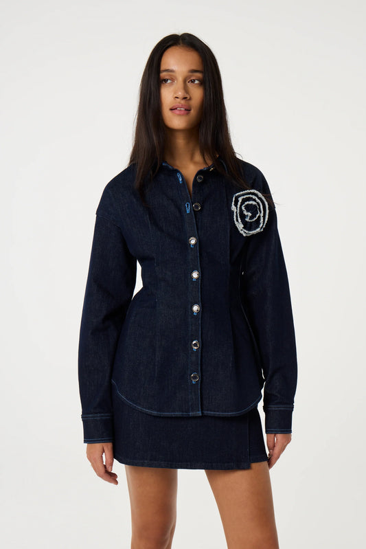 Irina Blouse - Rinsed