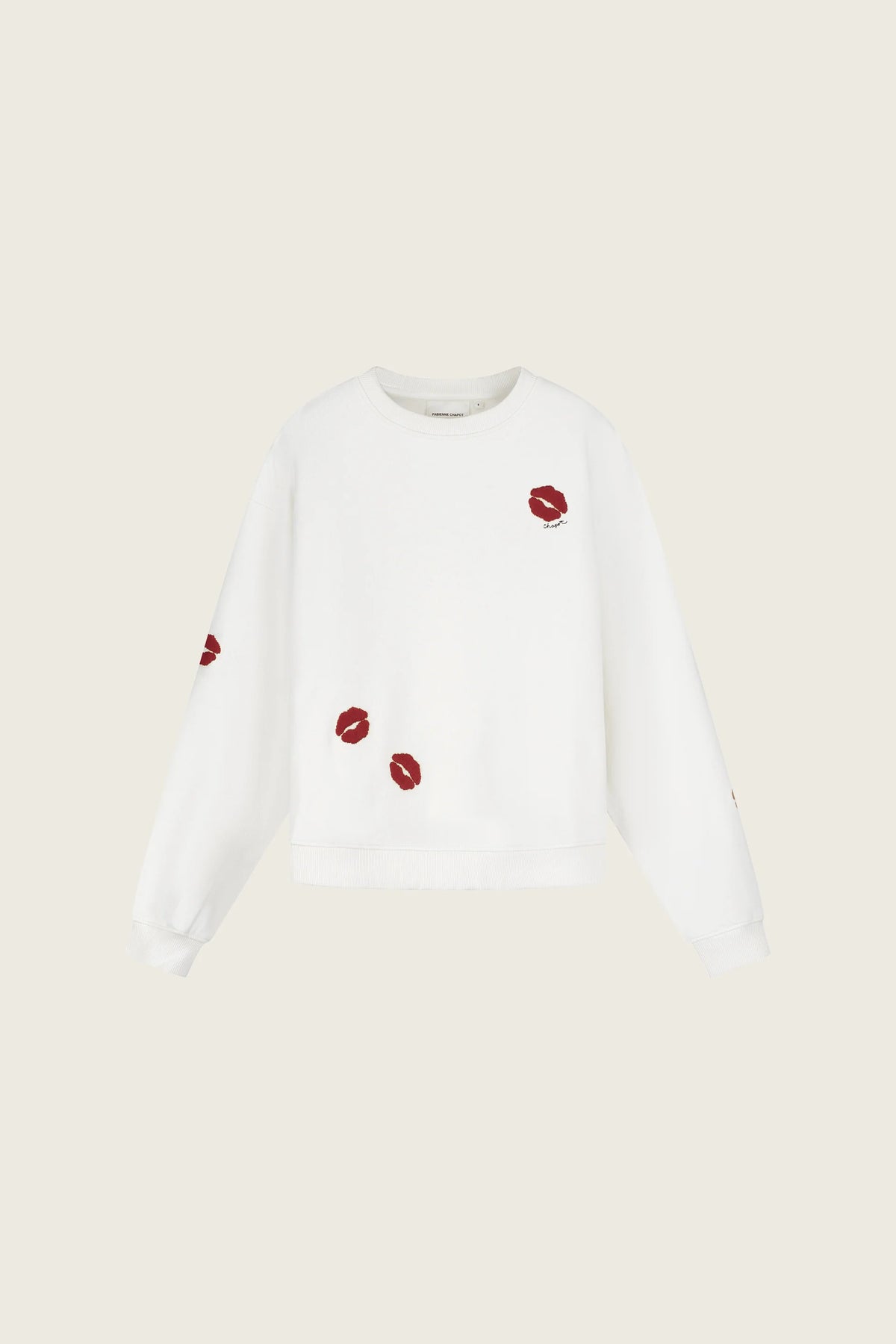 Terry Kiss Sweater - Cosy White