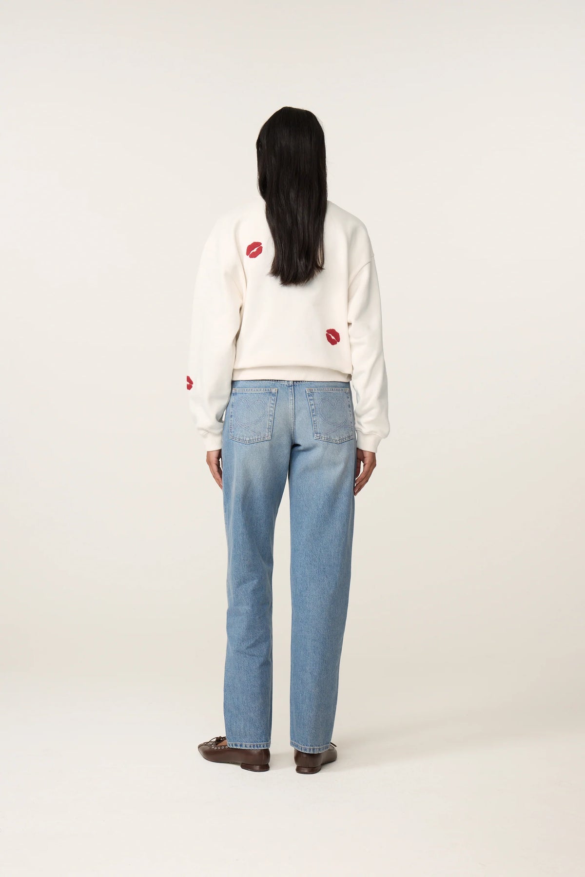 Terry Kiss Sweater - Cosy White