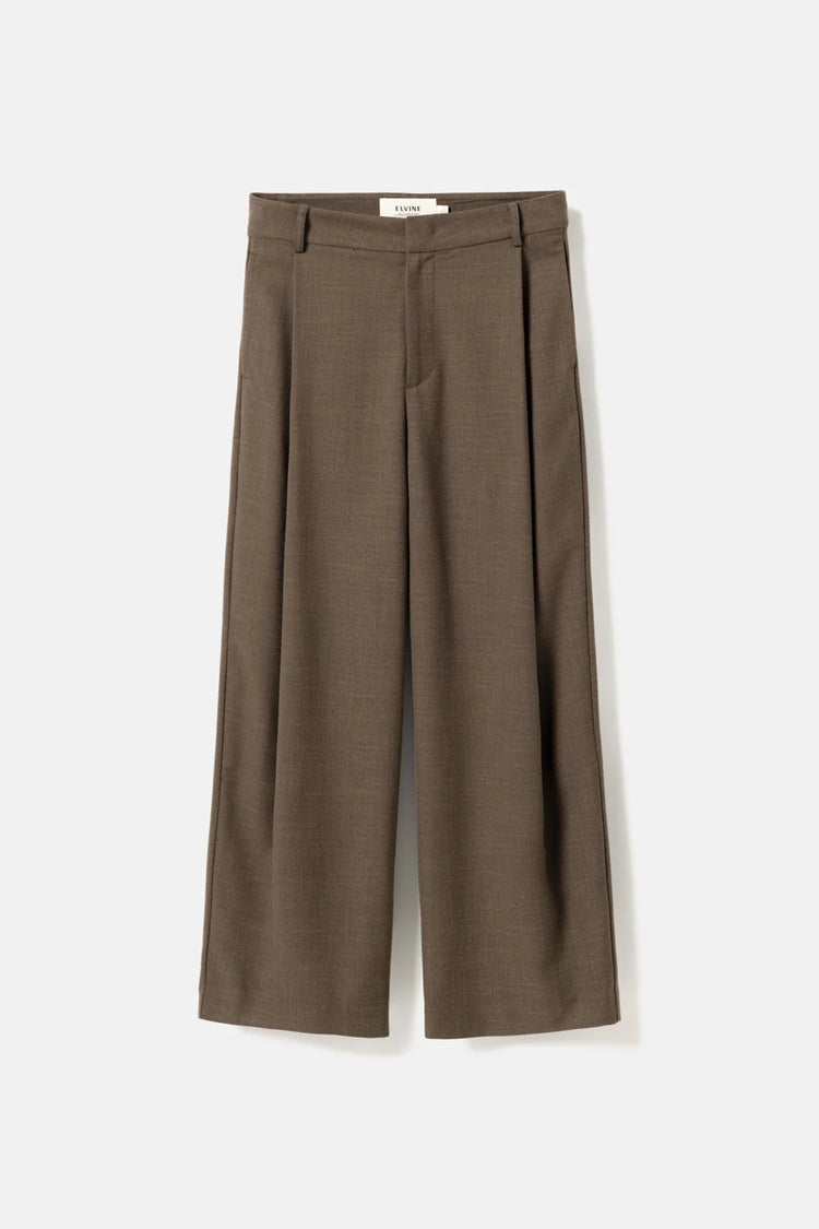 Admira womens´s pant - brown melange