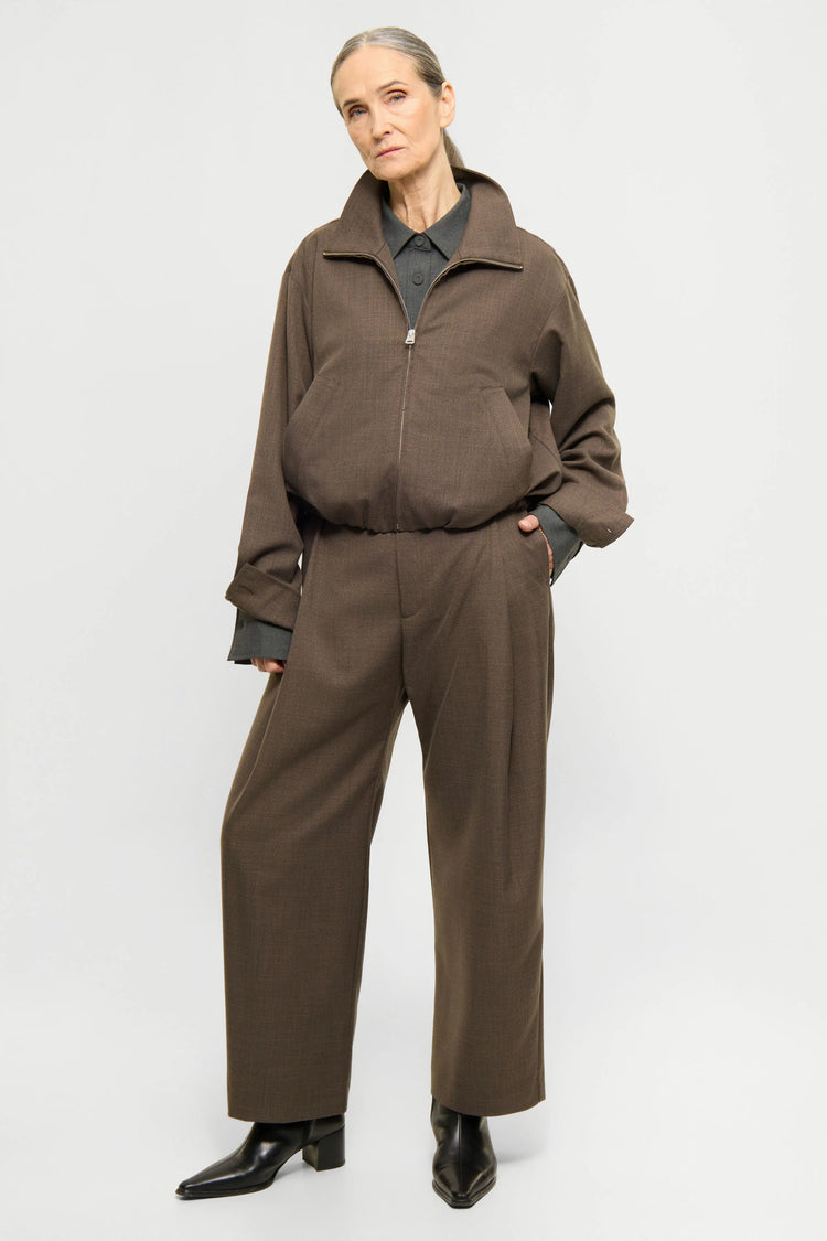Admira womens´s pant - brown melange