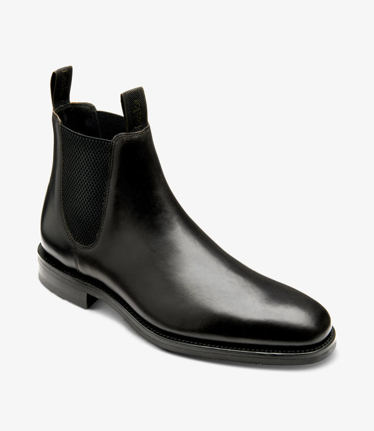 Svart Chelsea boot herrskor läder