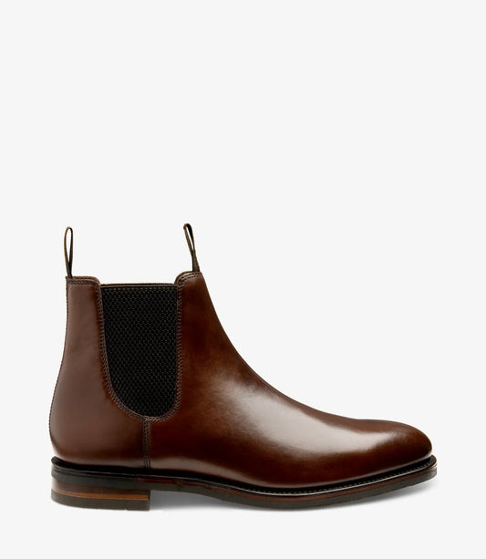 Brun Chelsea boot herrskor skinn