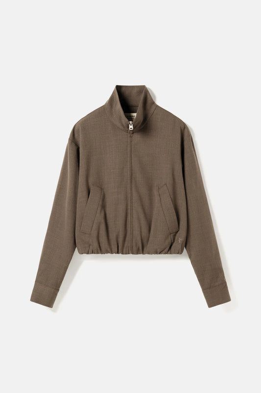 Enya Women´s overshirt - brown melange