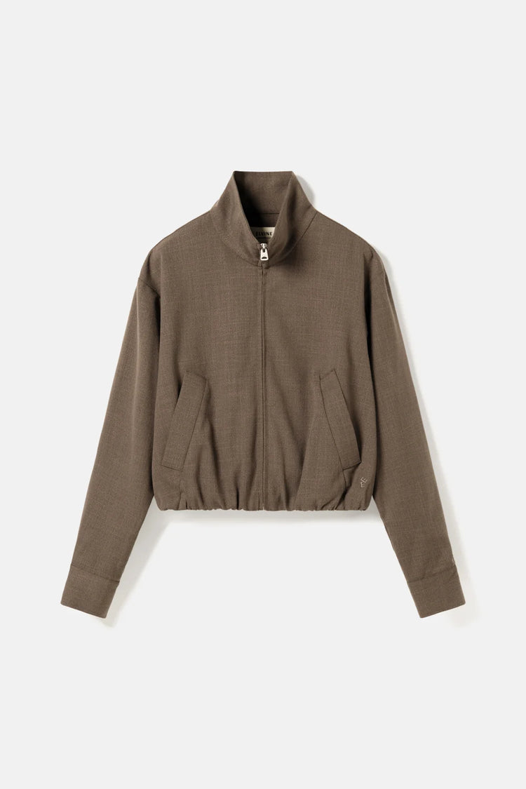 Enya Women´s overshirt - brown melange