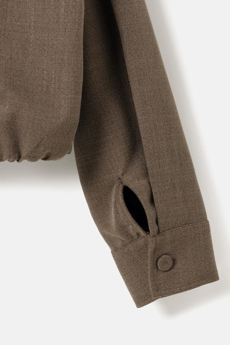 Enya Women´s overshirt - brown melange
