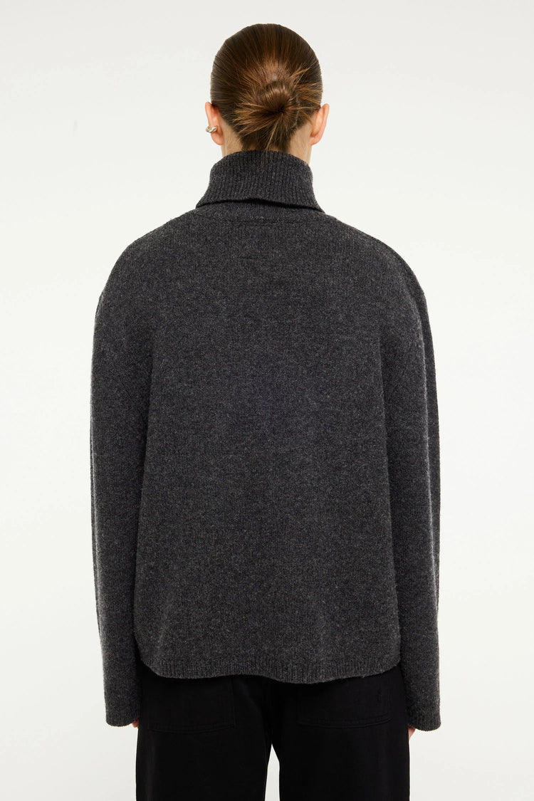 Erelin Knit - Gråmelerad