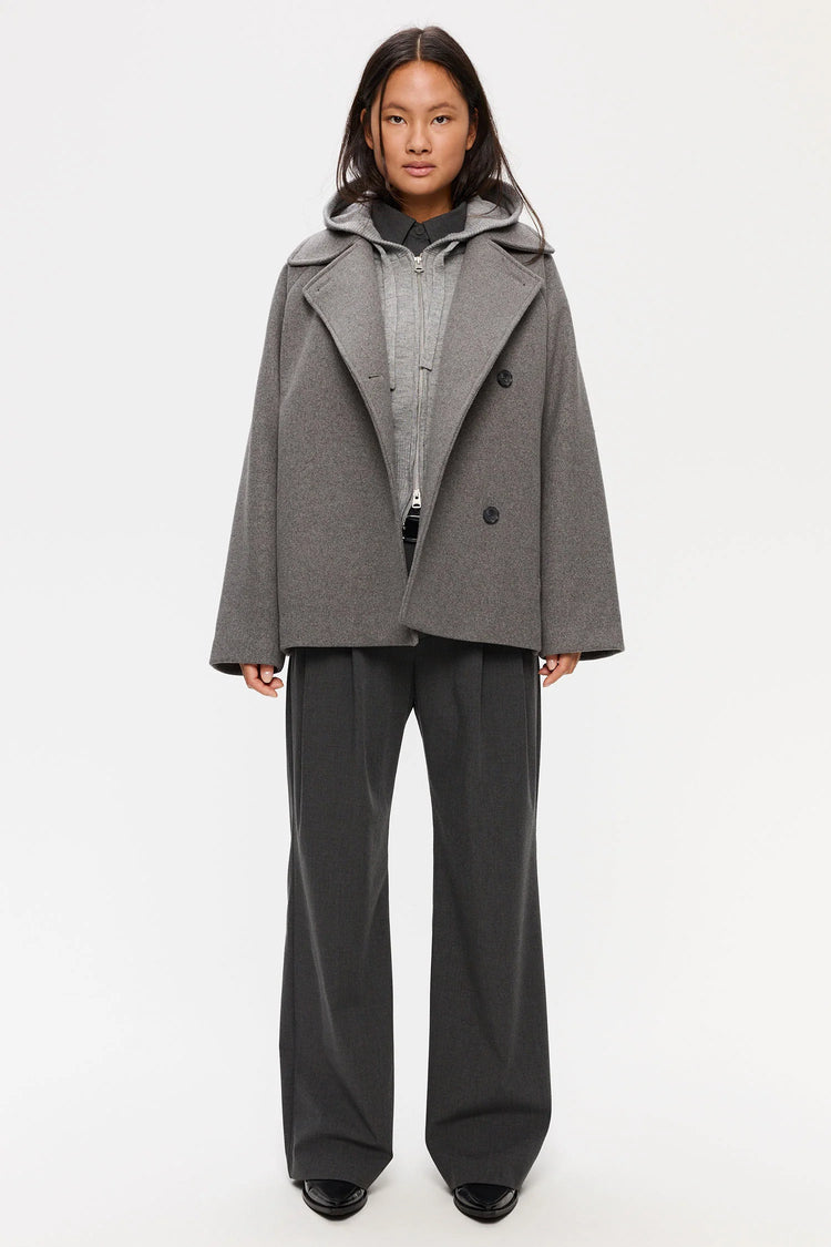 Erijana  W´s jacket - Grey melange