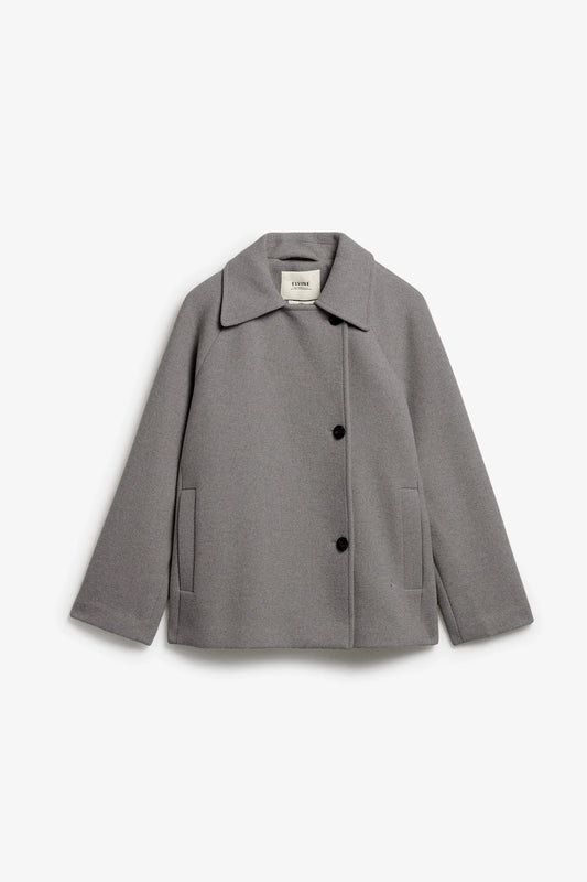 Erijana  W´s jacket - Grey melange