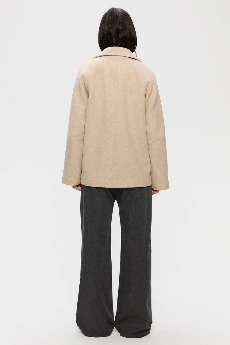 Erijana  W´s jacket - Oat melange