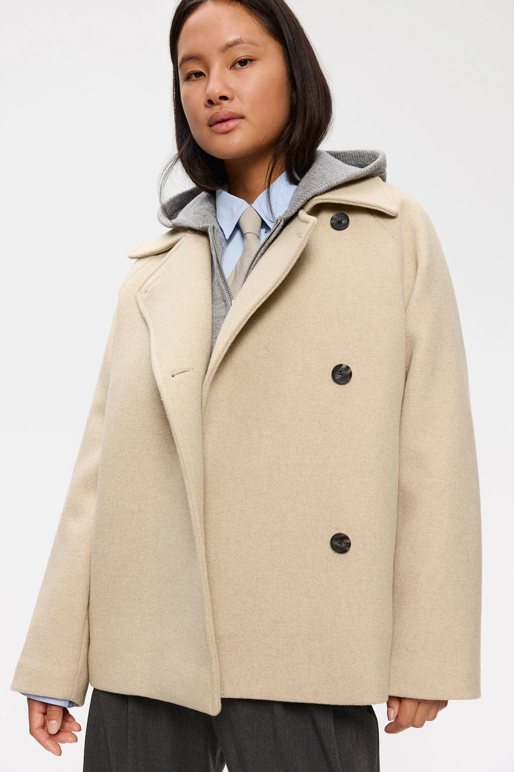 Erijana  W´s jacket - Oat melange