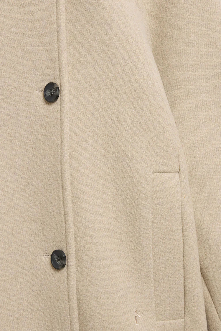 Erijana  W´s jacket - Oat melange