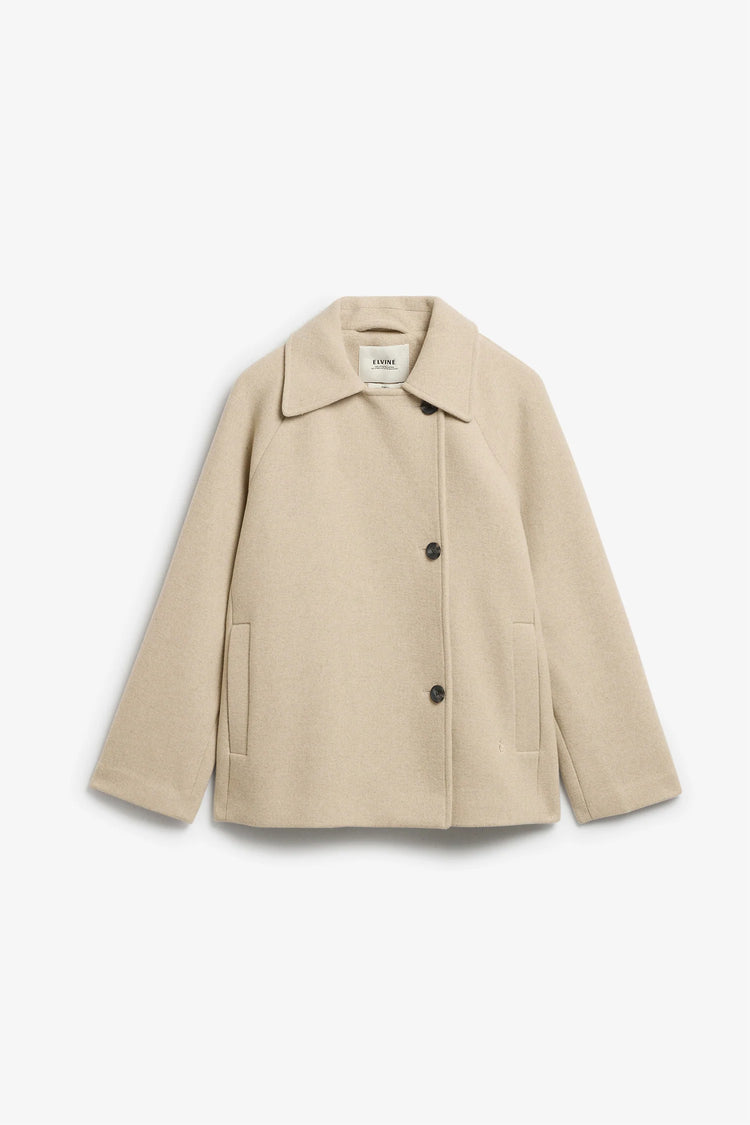 Erijana  W´s jacket - Oat melange
