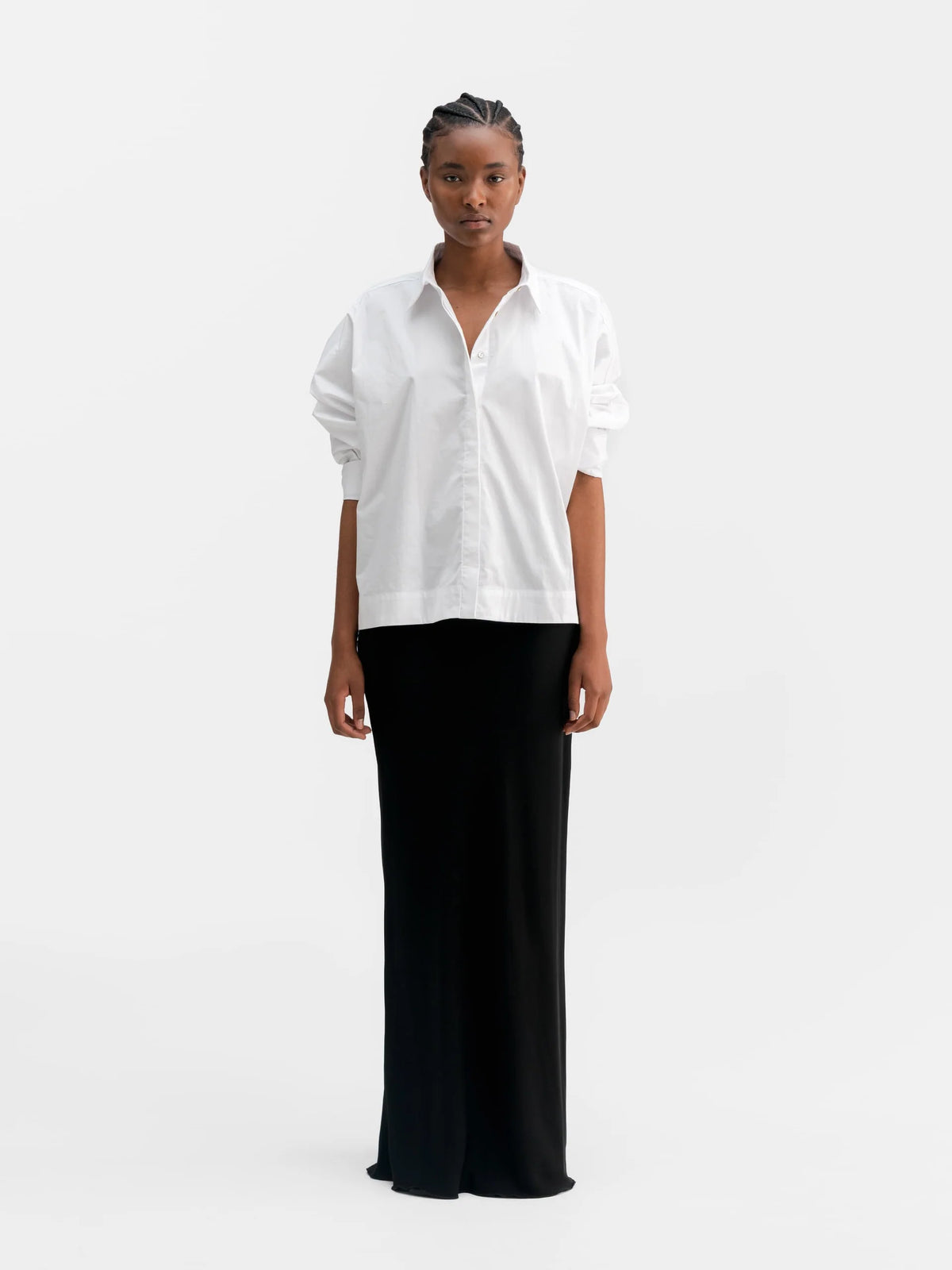 Gigi Poplin Shirt - White