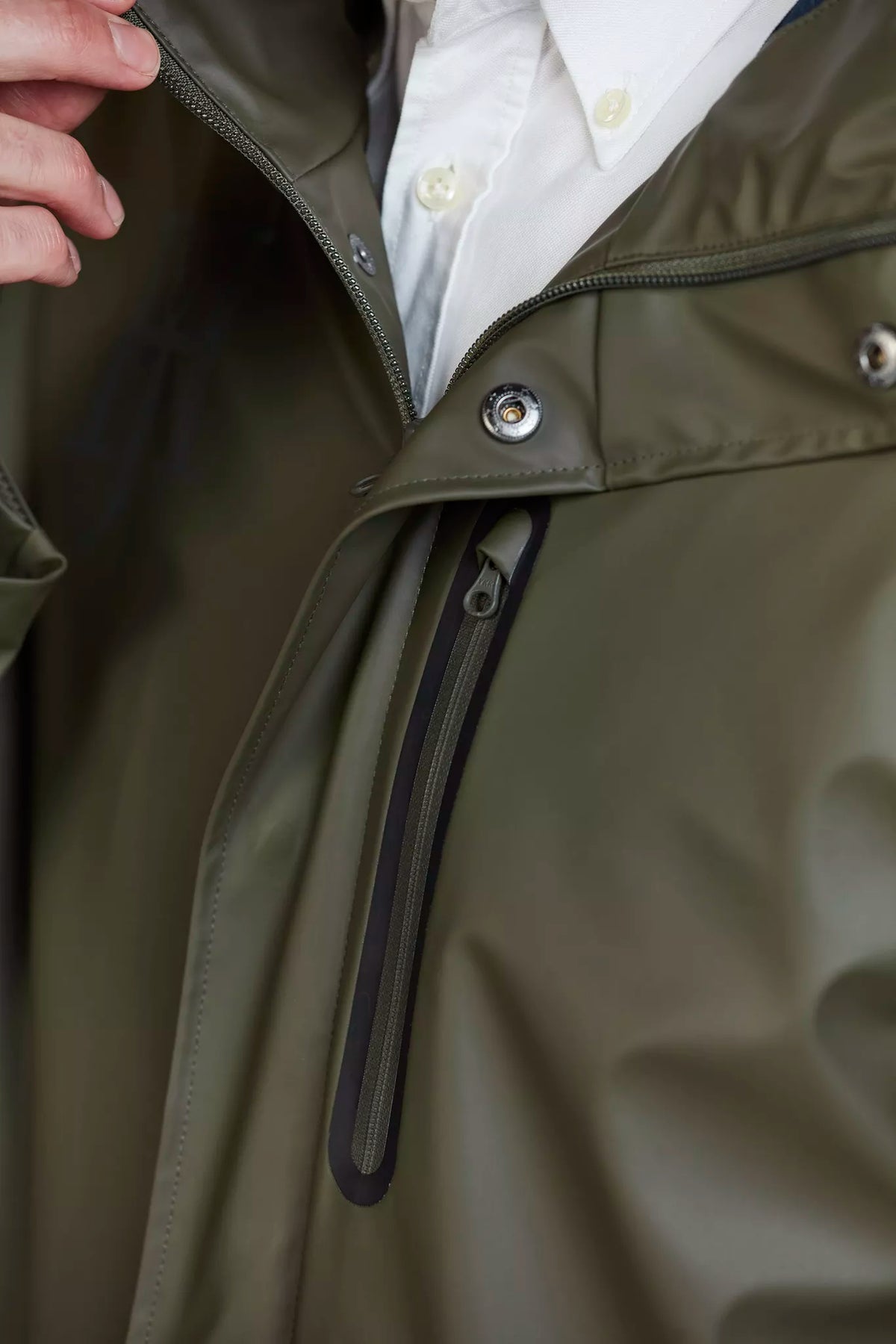 RICK RAINCOAT - DARK GREEN 57