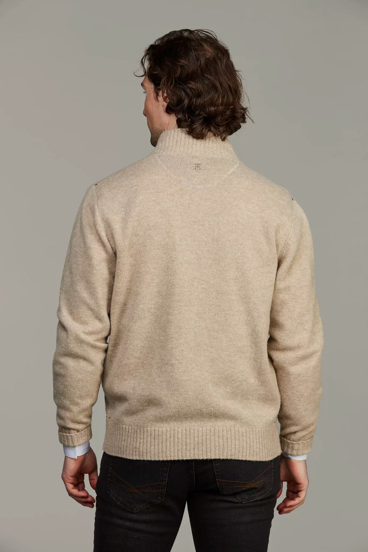 Geelong Cardigan - Sand