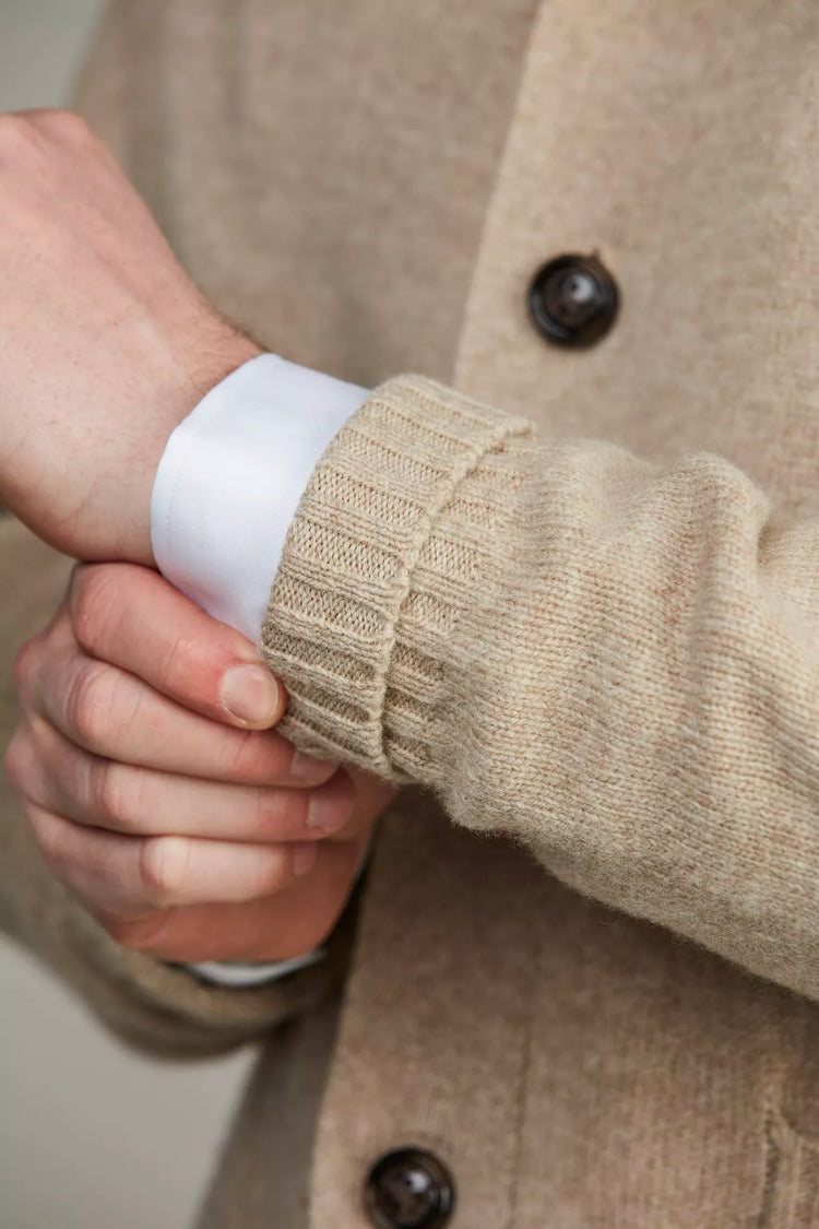 Geelong Cardigan - Sand