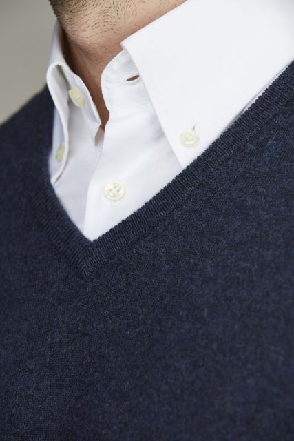 GEELONG KNITTED SWEATER - DARK BLUE 47