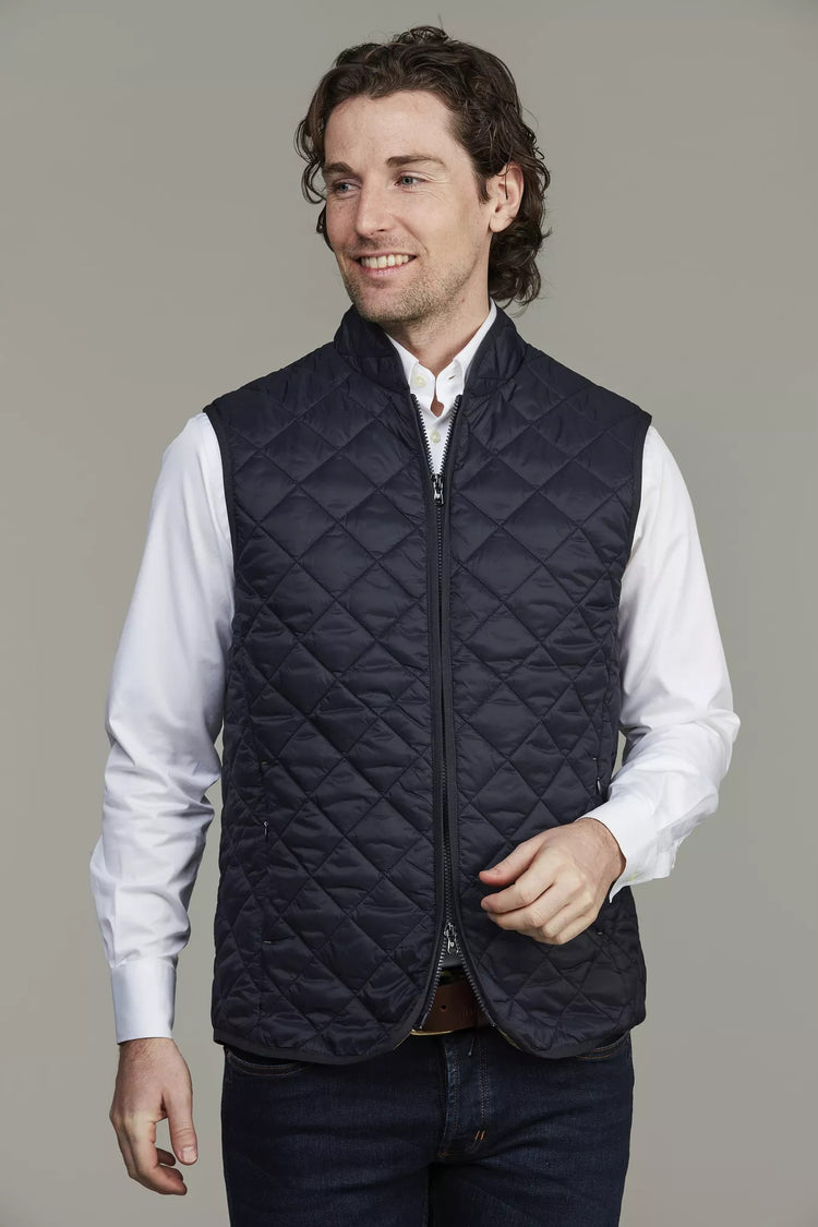 COREDO QUILTED VEST - NAVY 49