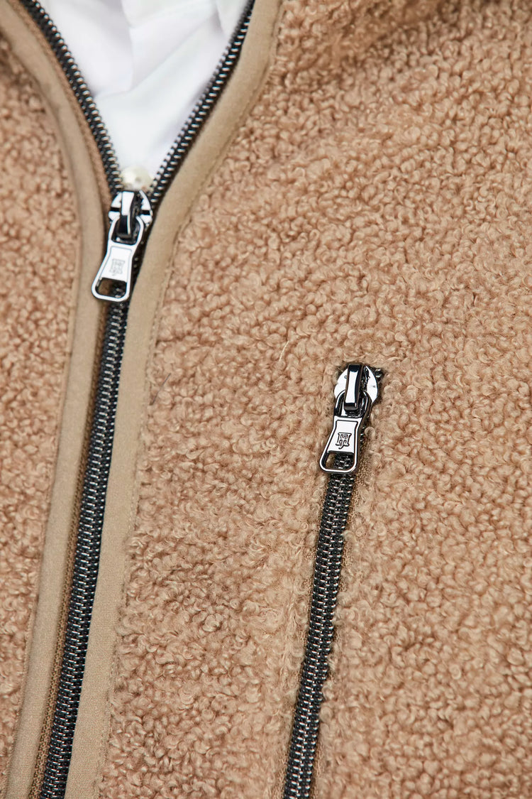 PILE FLEECE JACKET - MOLE 08