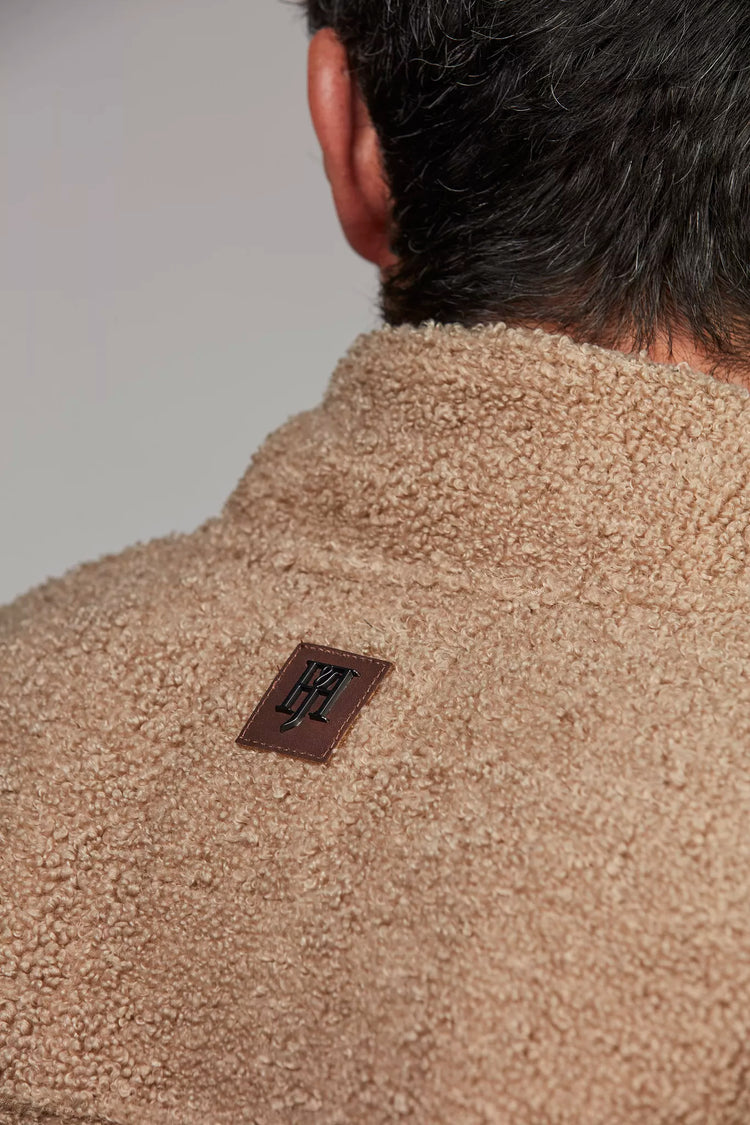 PILE FLEECE JACKET - MOLE