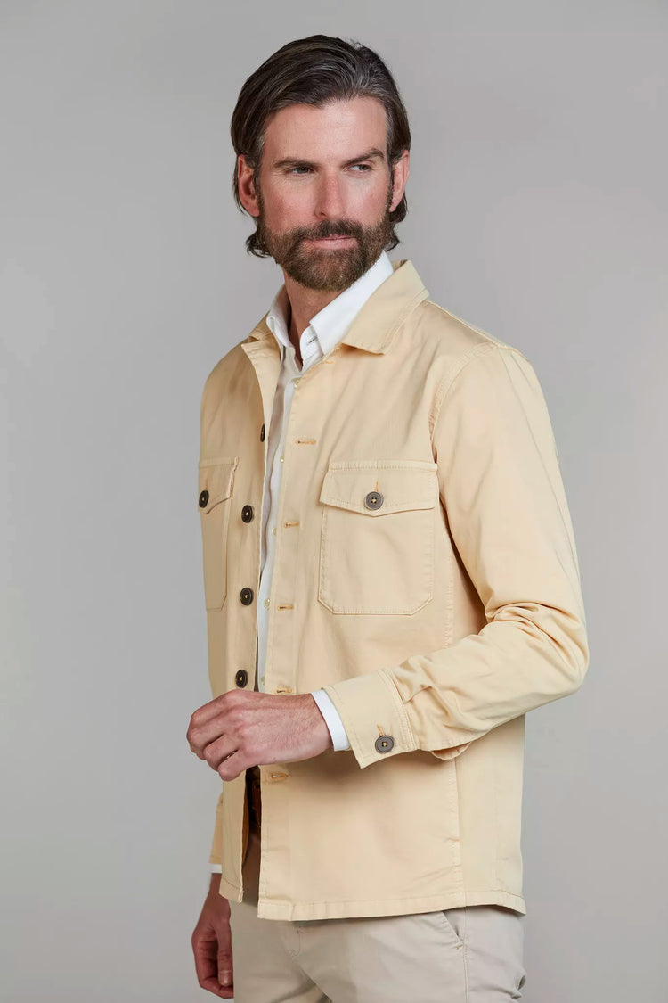 CLEARWATER OVERSHIRT - LIGHT YELLOW