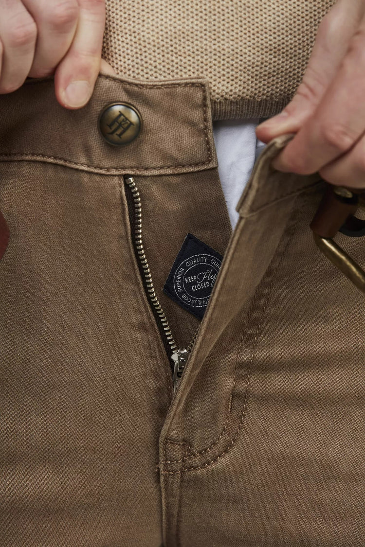 5-PKT SILK TOUCH OKADO - LT BROWN 63