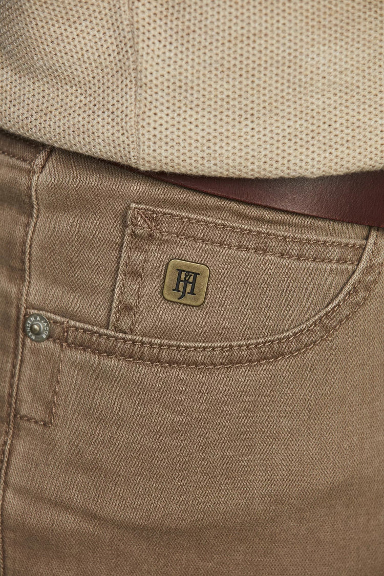 5-PKT SILK TOUCH OKADO - LT BROWN 63