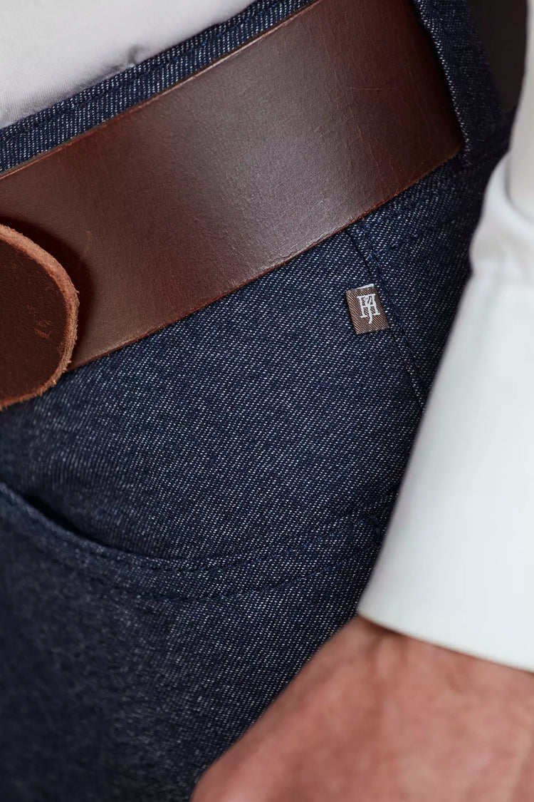 5-PKT MERANO CASHMERE BLEND - DARK BLUE 47