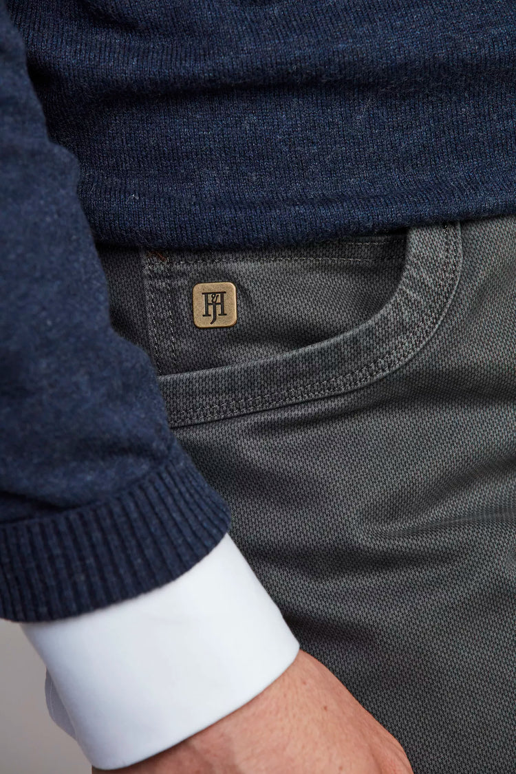 5-PKT CUT'N SEW BORMIO PRINT - GREY
