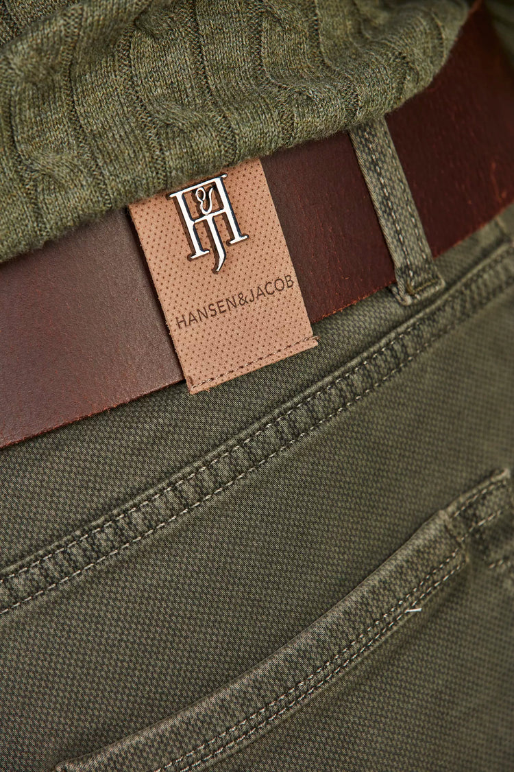 5-PKT CUT'N SEW BORMIO PRINT - OLIVE GREEN