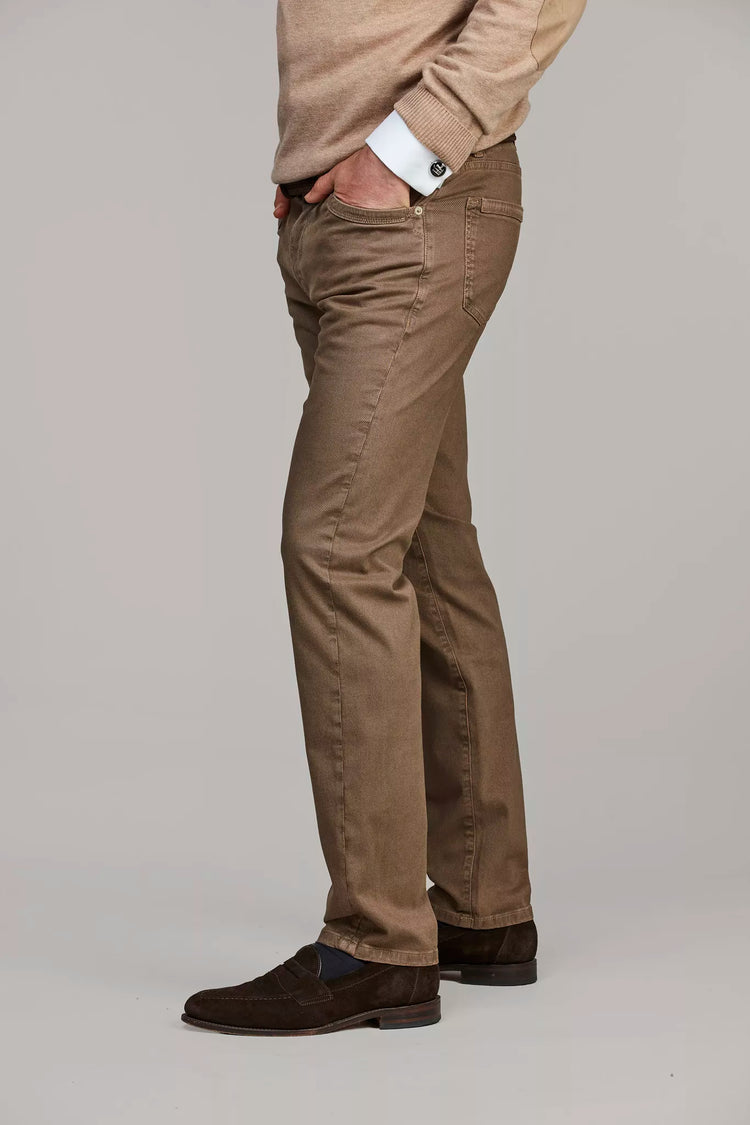 5-PKT CUT'N SEW BORMIO PRINT - DARK BEIGE 61