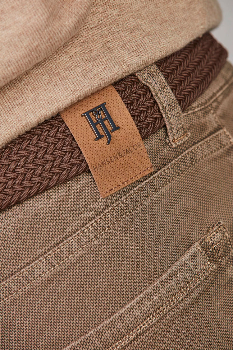 5-PKT CUT'N SEW BORMIO PRINT - DARK BEIGE 61