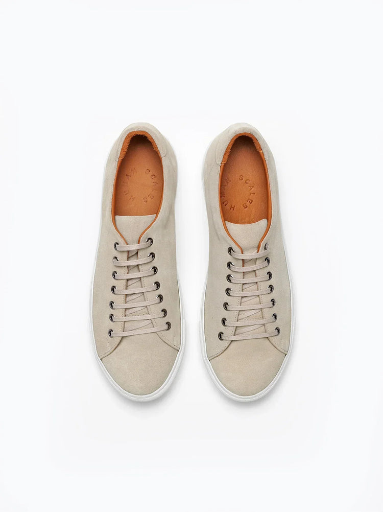 Sneaker herr beige mocka Scandinavian Sneakers
