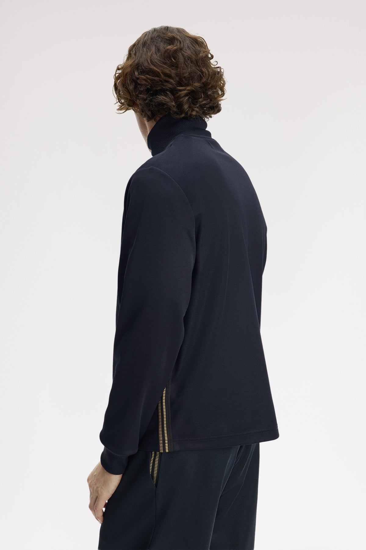 Woven Tape Track Jacket - 608 Navy – bild 9