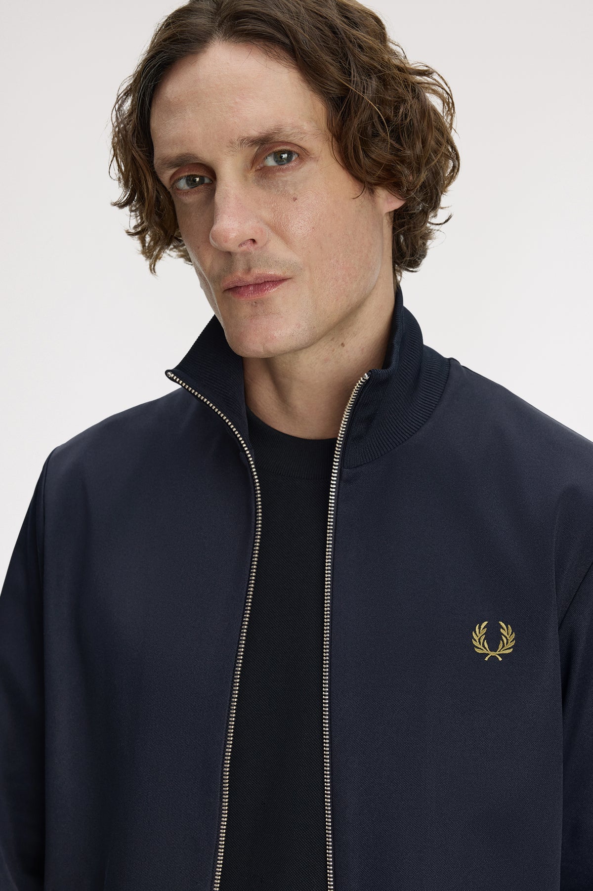Woven Tape Track Jacket - 608 Navy – bild 11